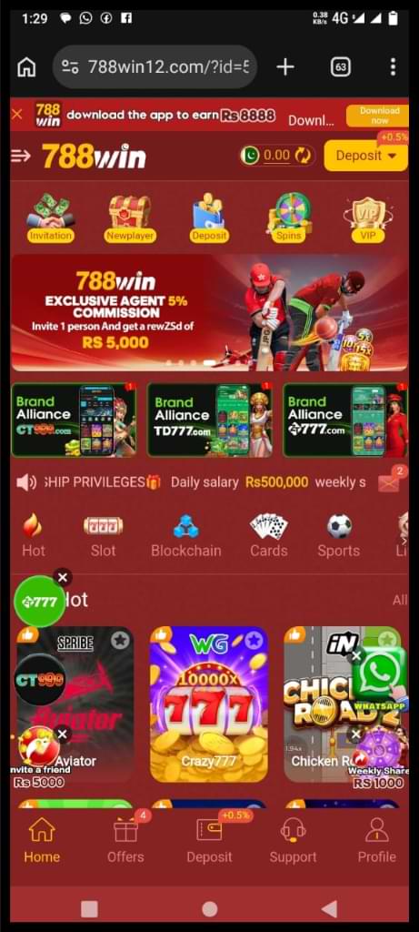 7888 Win Game